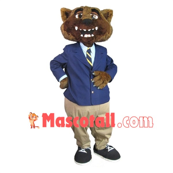 Student Wolverine Mascot Costume 