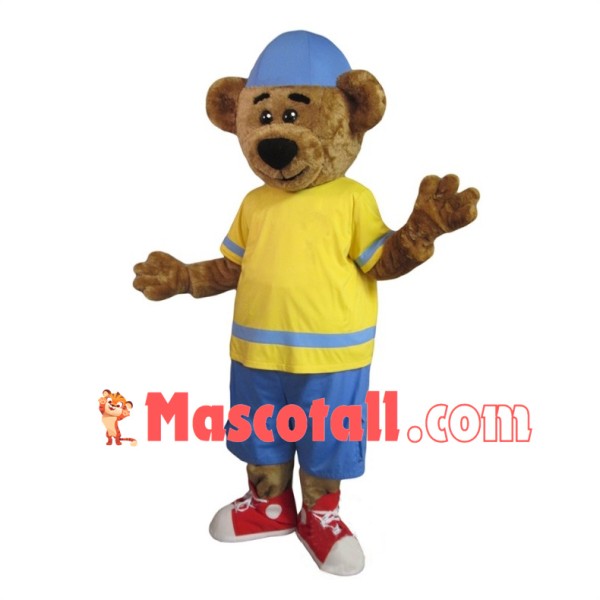 Healthy Bear Mascot Costume	
