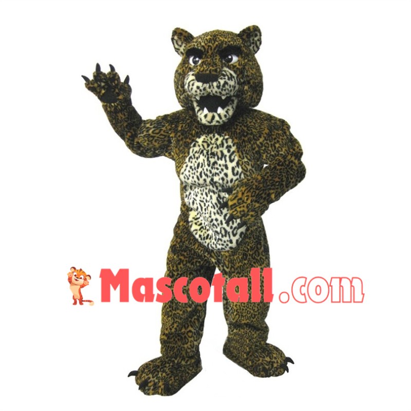 Power Diego the Leopard Mascot Costume	