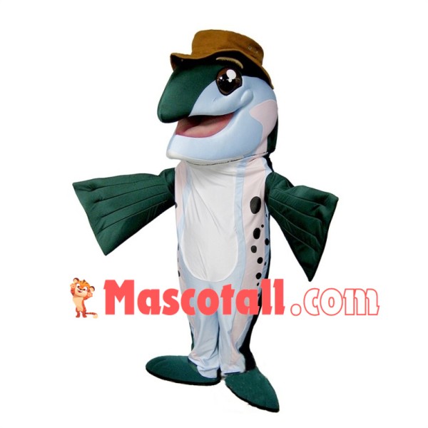 Flin Flon Trout Festival Teddy Trout Mascot Costume 
