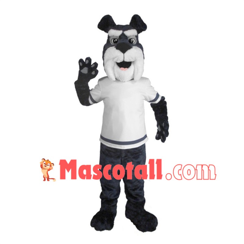 Lovely Blue Terrier Dog Mascot Costume 