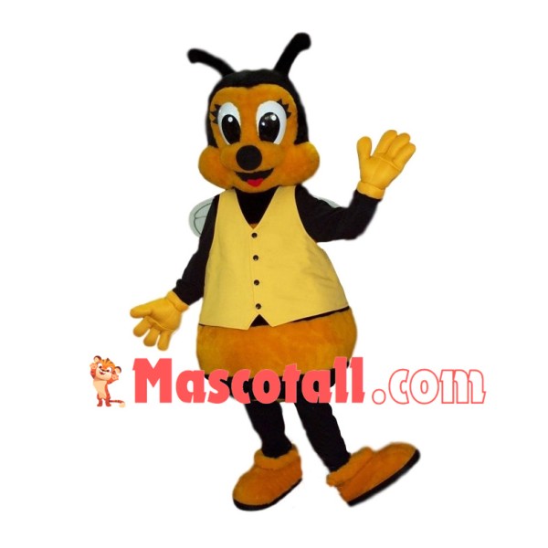 Lovely Bee Mascot Adult Costume 