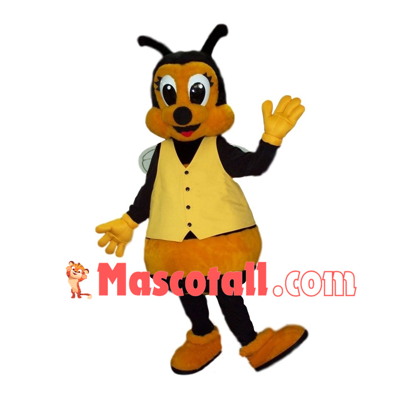Lovely Bee Mascot Adult Costume 