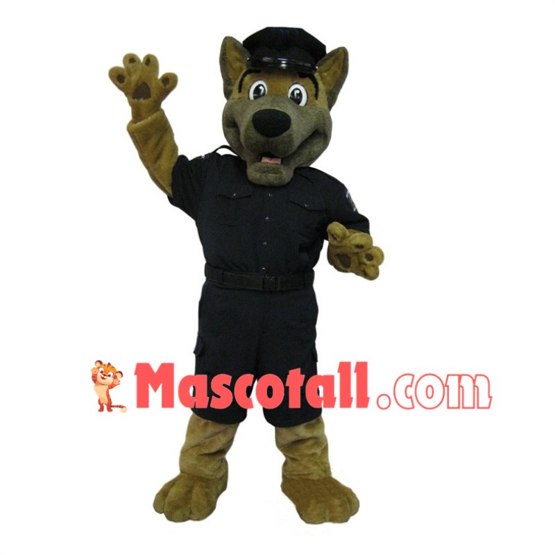 Ace the Police Dog Mascot Costume	