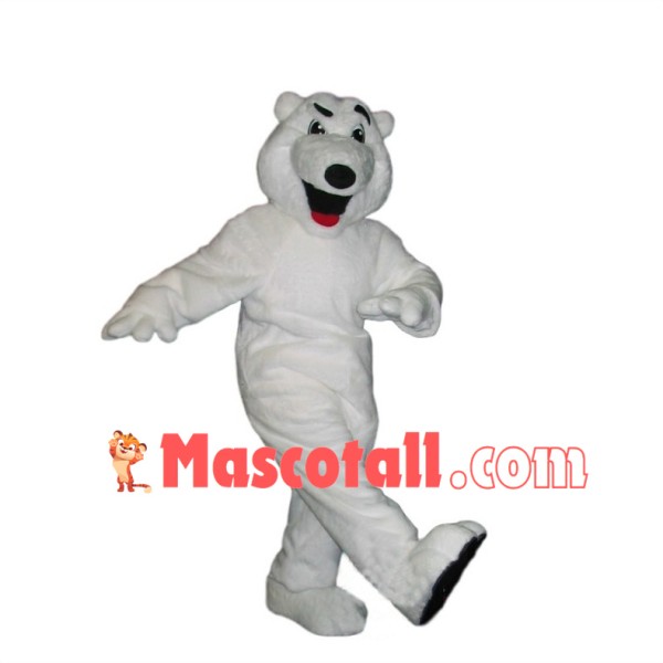 Mischievous Polar Bear Mascot Costume	