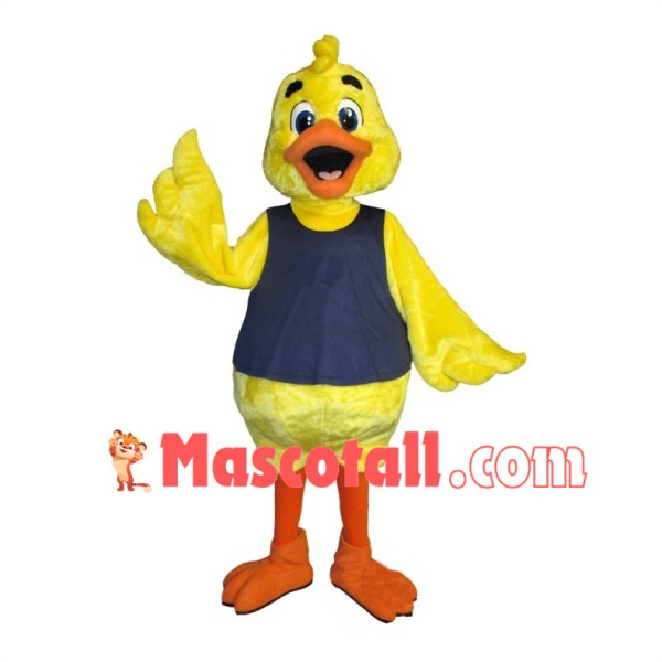Croaking Duck Mascot Adult Costume	