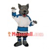 Sport Gray Wolf Mascot Costume 