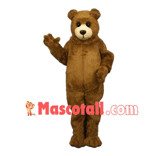 Brown Bruin Mascot Costume 