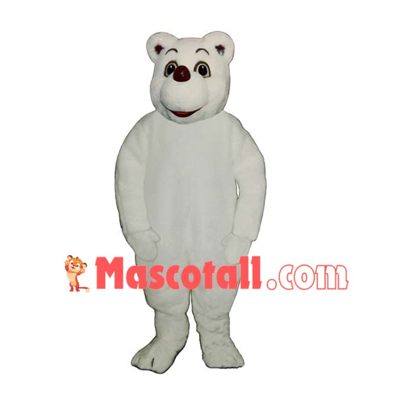 Adorable Polar Bear Mascot Costume 
