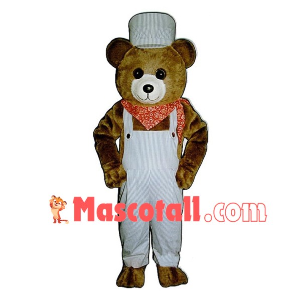 Choo-choo Bear Mascot Costume