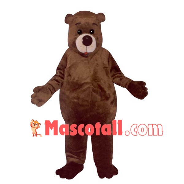 Chubby Bear Mascot Costume