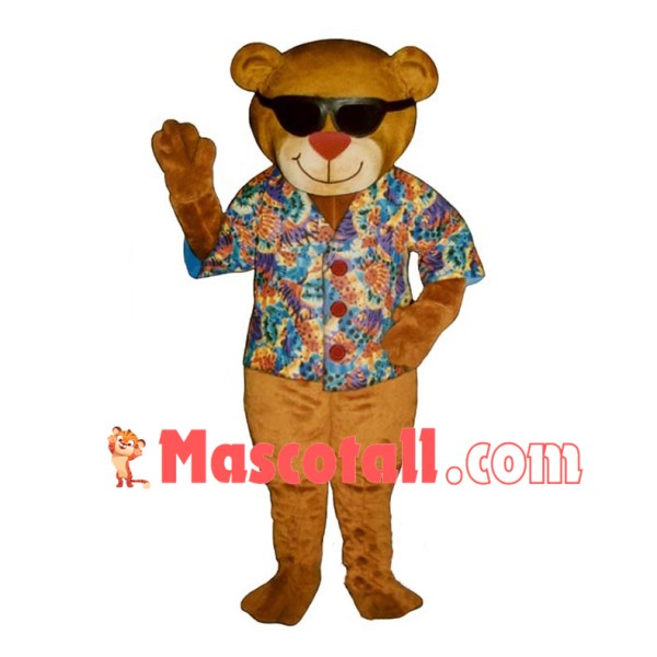 Fashion Bear Mascot Costume