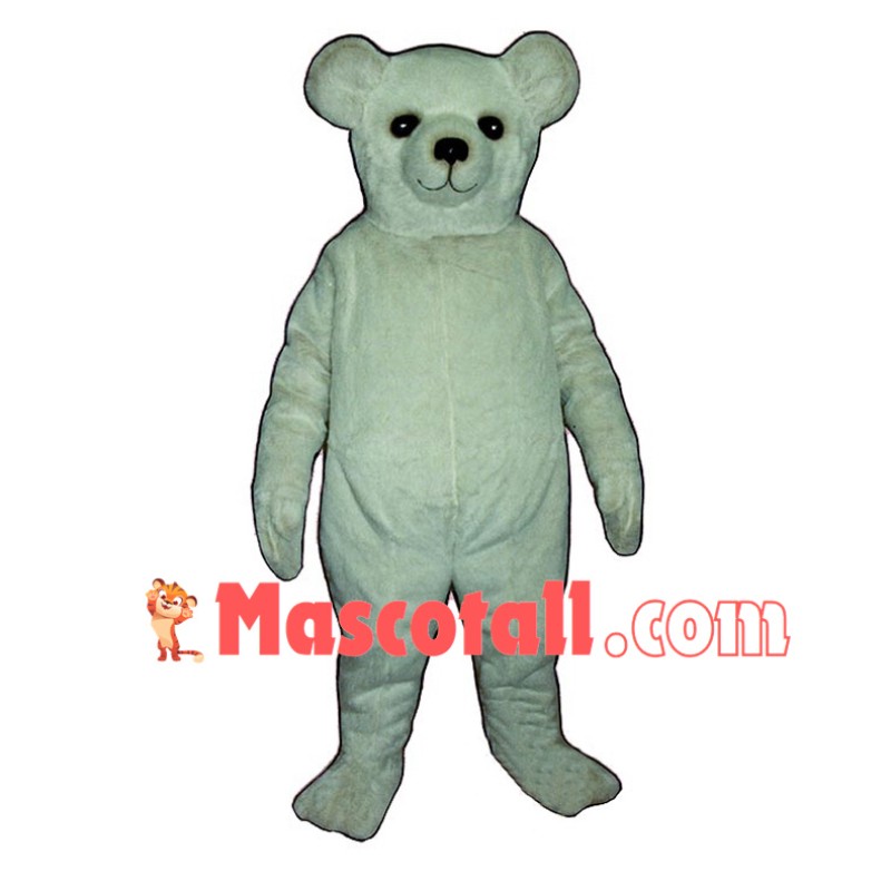 Adorable White Bear Mascot Costume
