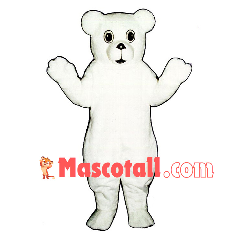 Little Polar Bear Mascot Costume