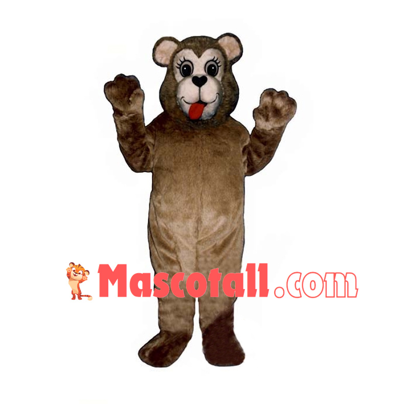 Lovely Brown Bear Mascot Costume