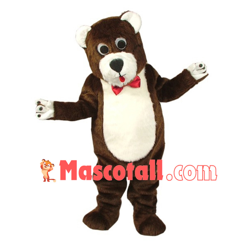 Lovely Gift Bear Mascot Costume