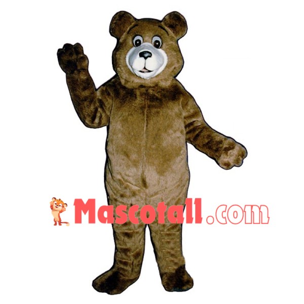 Grizzly Teddy Bear Mascot Costume 