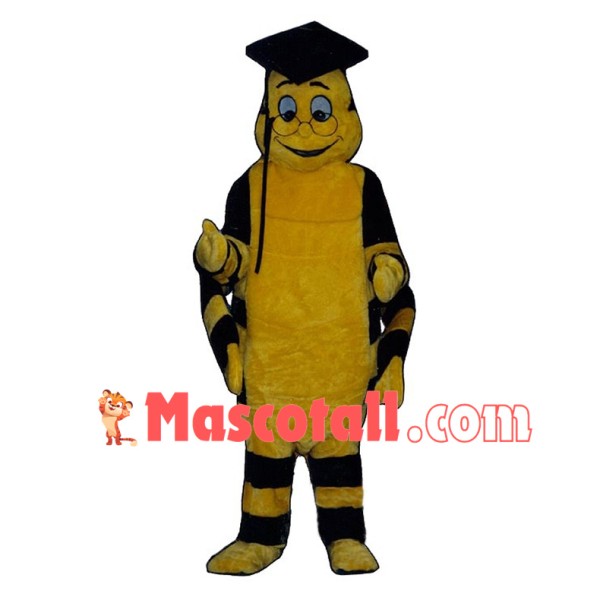 Bookworm Mascot Costume
