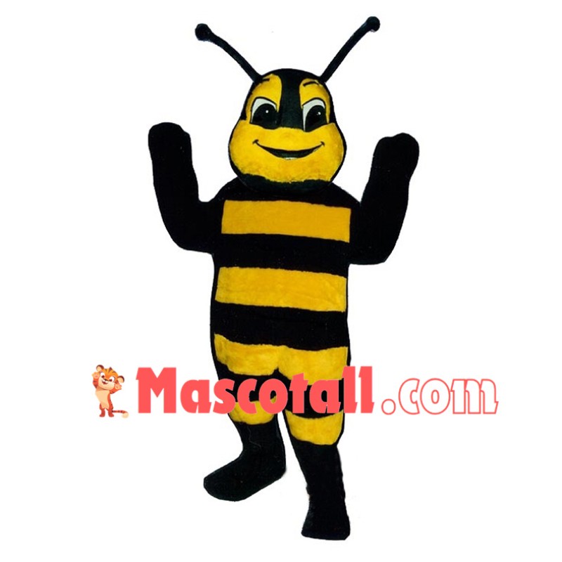 Adult Cartoon Bee Mascot Costume 
