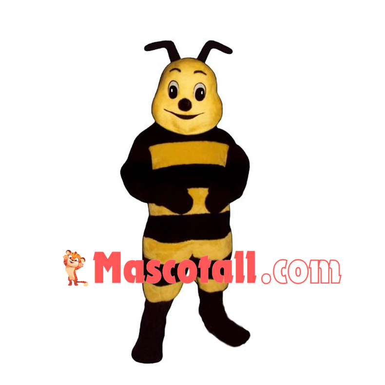 Adult Cartoon Honeybee Mascot Costume 