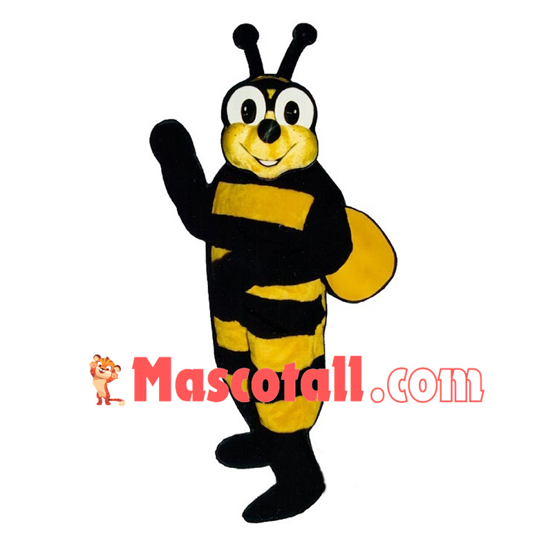 Cartoon Honey Bee Mascot Costume 