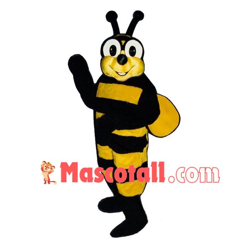 Cartoon Honey Bee Mascot Costume 