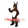 Sable Antelope Mascot Costume 