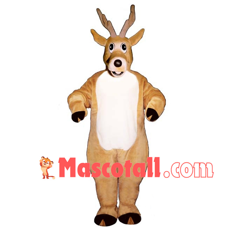 Jolly Reindeer Lightweight Mascot Costume 
