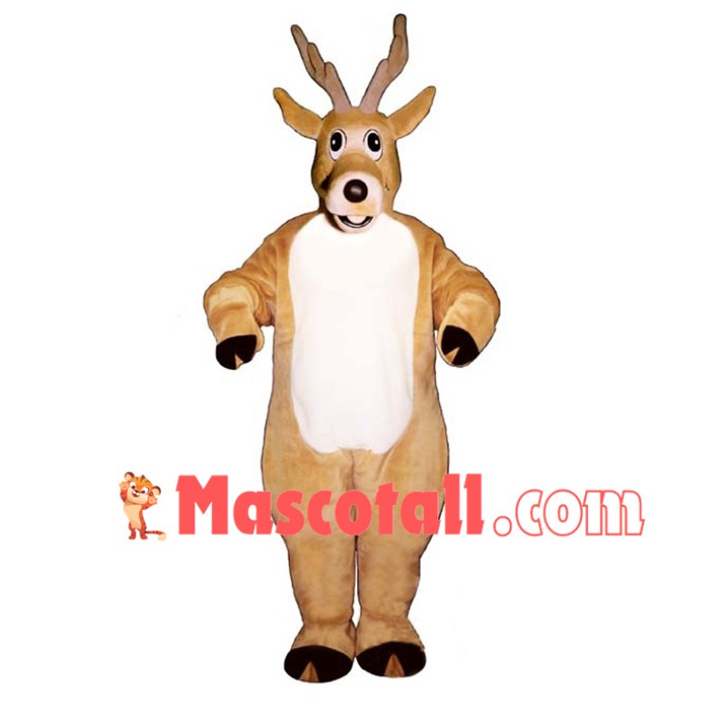 Jolly Reindeer Lightweight Mascot Costume 