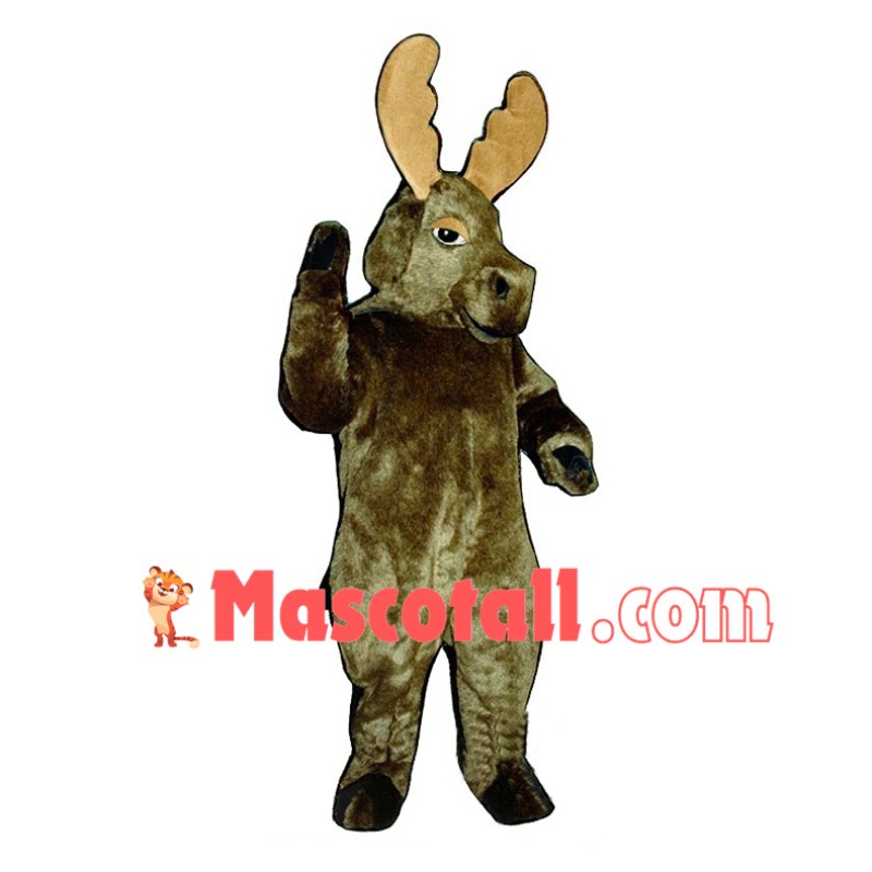 Brown Moose Lightweight Mascot Costume 