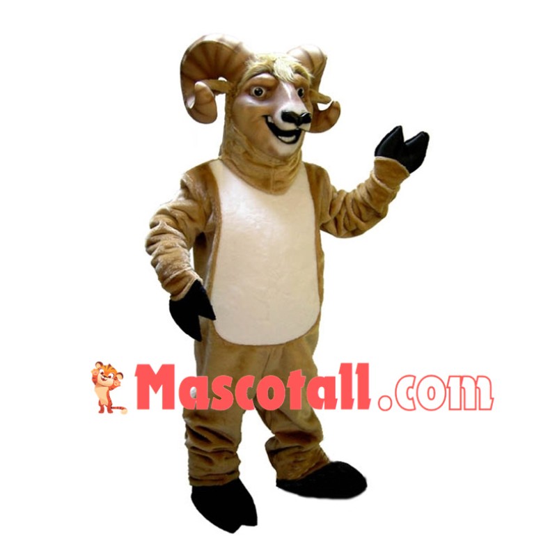 Confident Ram Animal Lightweight Mascot Costume 