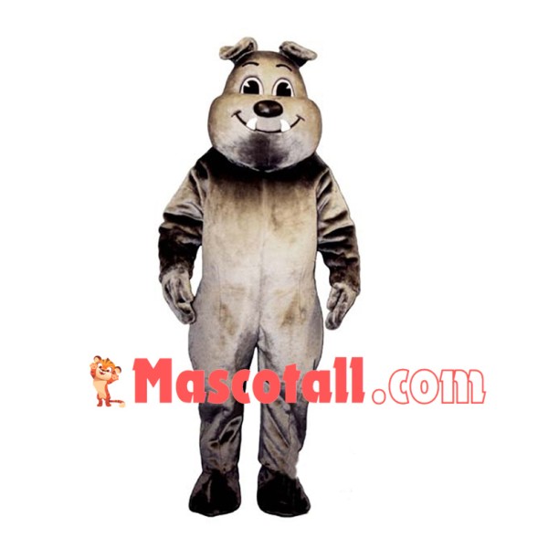 Docile Bulldog Mascot Costume 