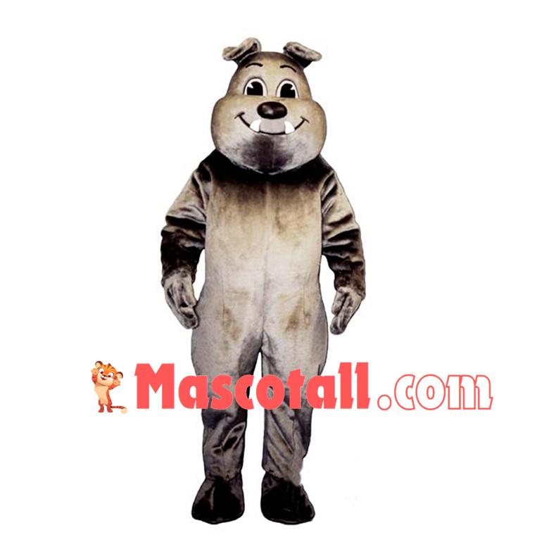 Docile Bulldog Mascot Costume 
