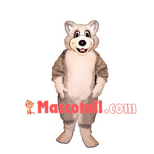 Cute Baby Husky Mascot Adult Costume 