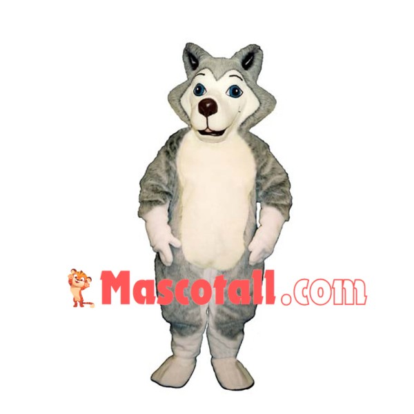 Herman Husky Mascot Adult Costume 