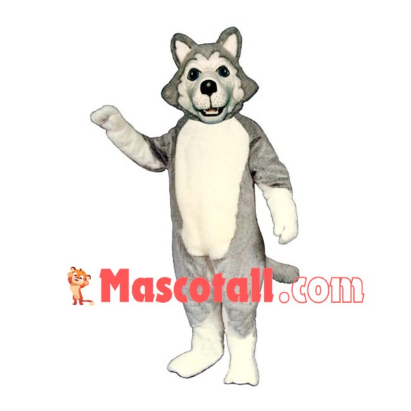 Wolf Dog Mascot Adult Costume 