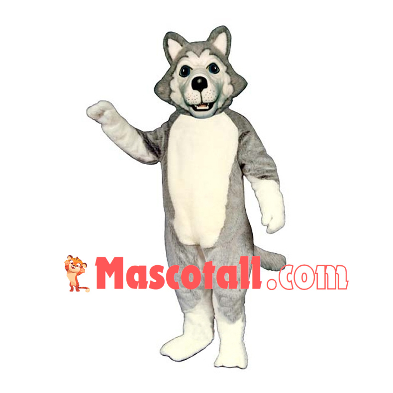Wolf Dog Mascot Adult Costume 