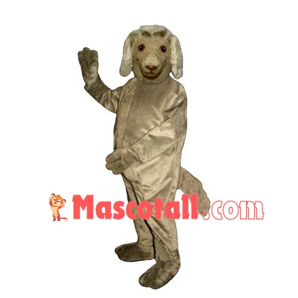 Afghan Hound Mascot Adult Costume 