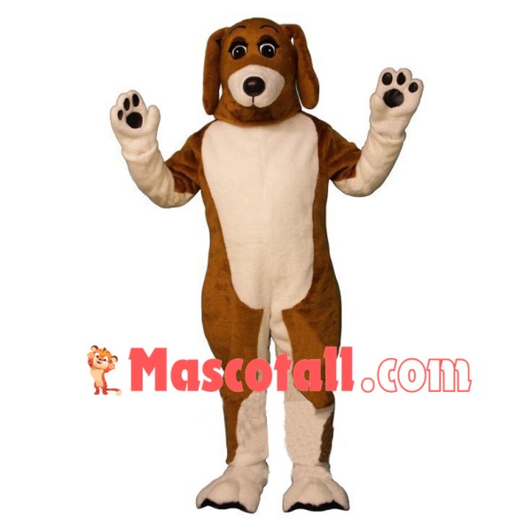 Bossy Beagle Mascot Adult Costume 