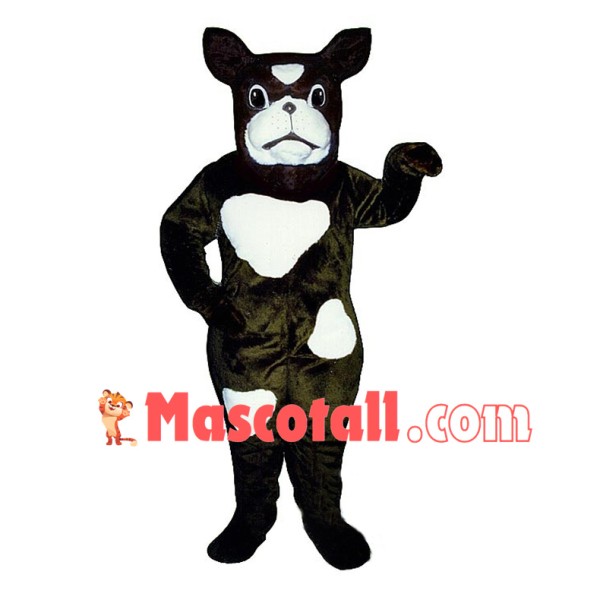 American Boxer Dog Mascot Adult Costume 