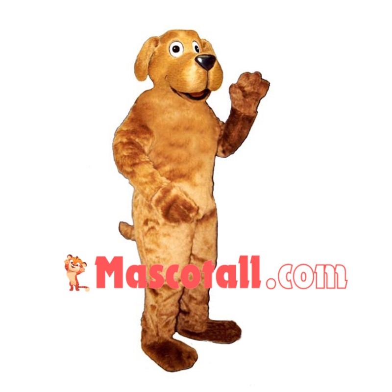 Golden Retriever Mascot Adult Costume 