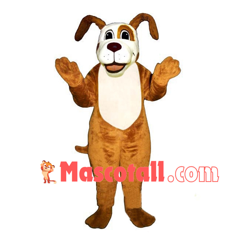 Adorable Digger Dog Mascot Adult Costume 