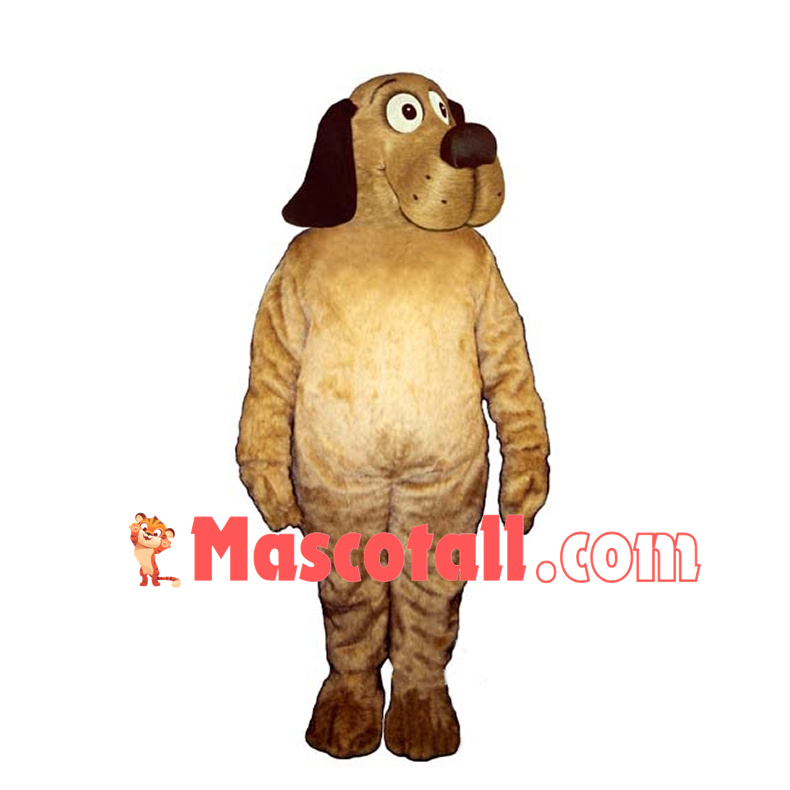 Fat Hound Mascot Adult Costume 