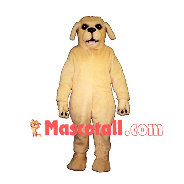 Lovely Golden Labrador Mascot Costume 