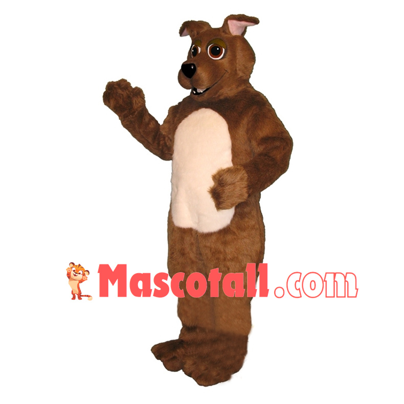 Brown Dog Mascot Costume 
