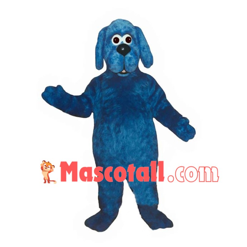 Blue Hound Mascot Costume 