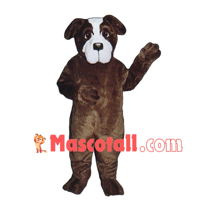 Saint Bernard Puppy Mascot Costume 