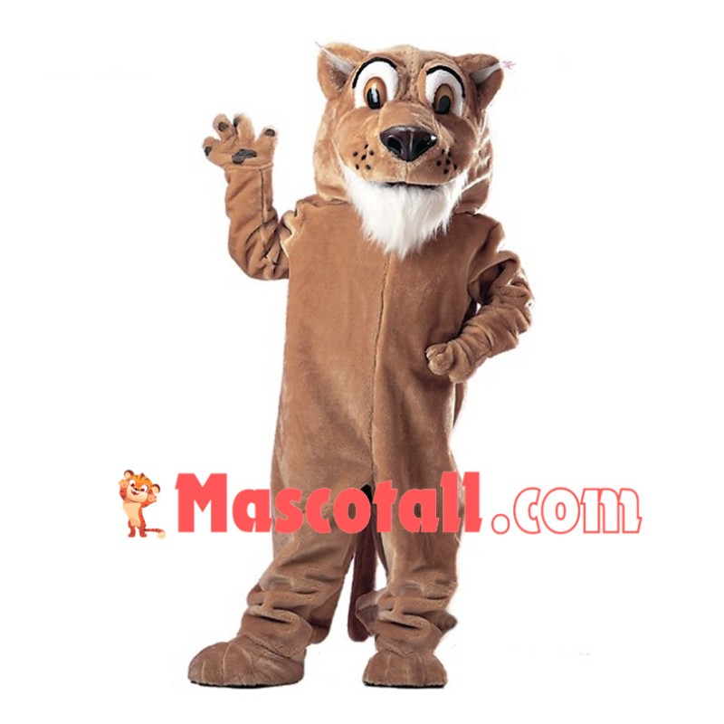 Colby Cougar Mascot Costume 