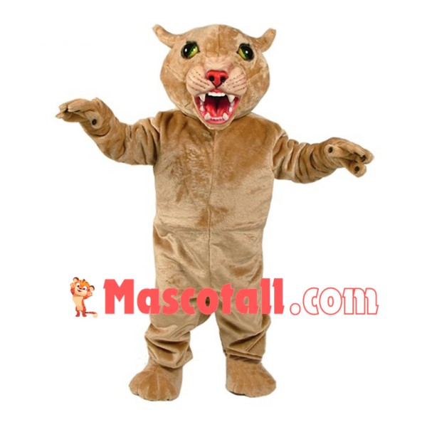Fierce Cougar Mascot Costume 