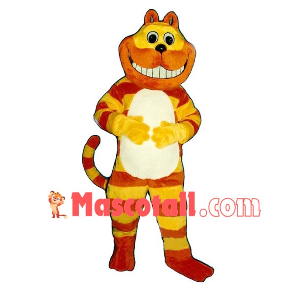 Cheshire Cat Mascot Cartoon Character Costume 